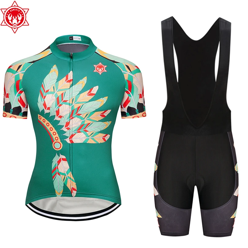 2018 Banesto Cycling jerseys Indian style jersey suits summer quick