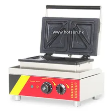 Commercial Non-stick 110V 220V Electric 4pcs Sandwich Press Maker Maker Iron Machine