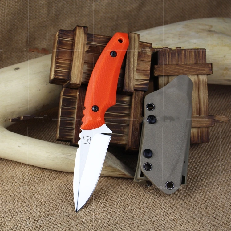Tactical straight knife EDC camping survival fixed blade Knives blade