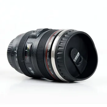 

Camera Lens Coffee Mug Food Grade Materials Leak Proof Photography Mugs For All Ages