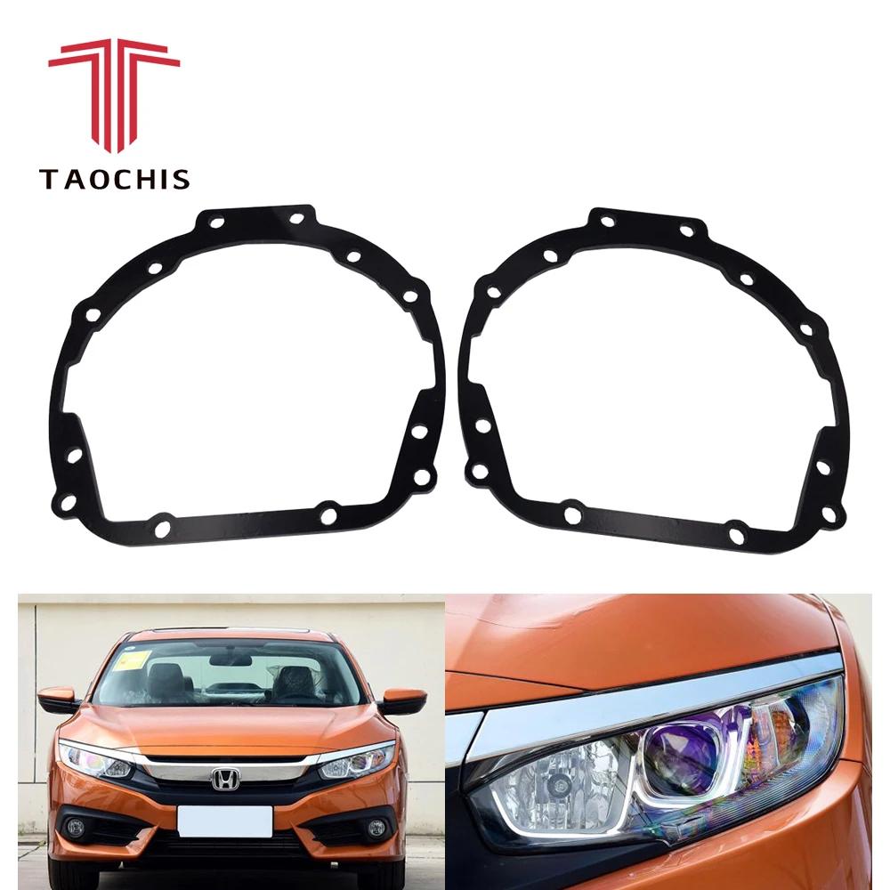 

Taochis frame adapter Head light Bracket for HONDA CIVIC 10 Hella 3R G5 5 Bi xenon Projector lens retrofit auto light