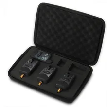 2016 New Brand Hot Sale New Set 3 PCS Wireless Running Fishing Bite Alarm Alert + Receiver Fish Tackle