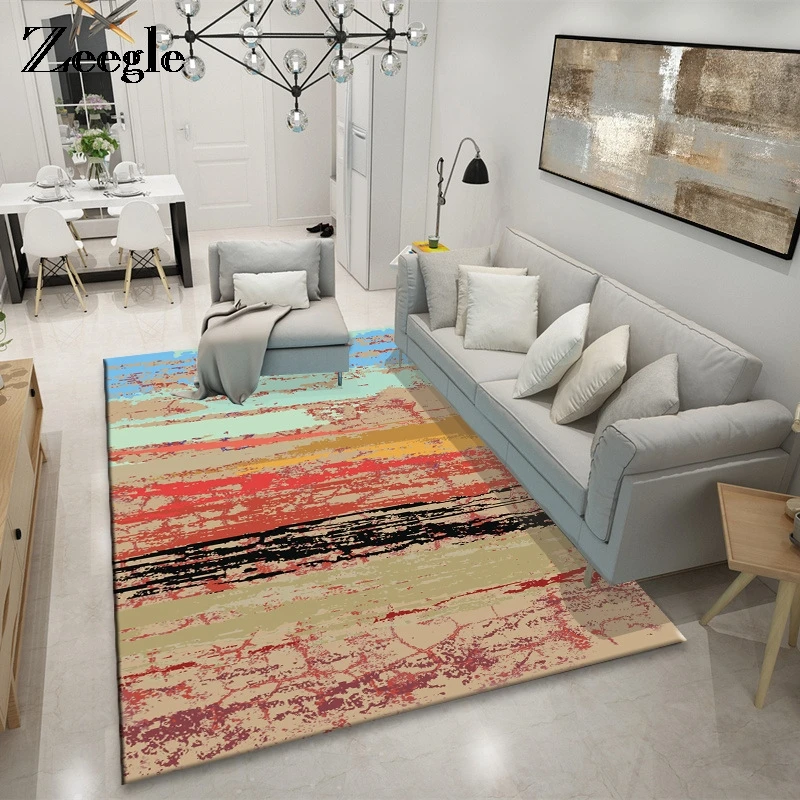 Zeegle дверной коврик для гостиной Противоскользящий коврик для пола кухонный абсорбирующий коврик детский коврик для спальни журнальный столик рядом с ковриком