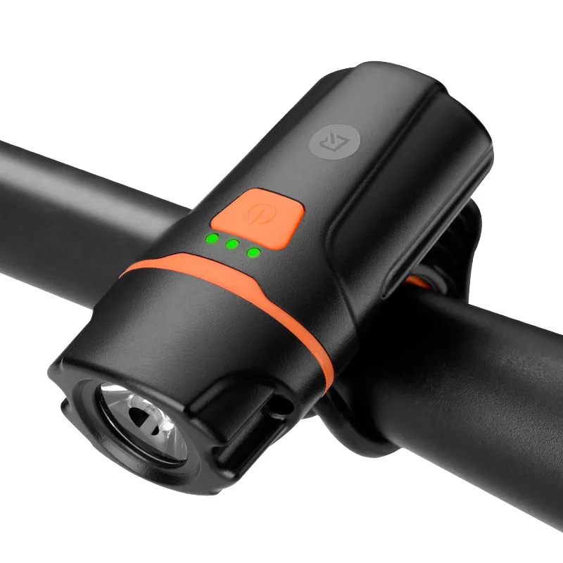 

ROCKBROS Bicycle Front Rechargeable Light Cycling Bike Power Bank Flashlight Waterproof Headlight Bicycle Lamp Bike Accessories