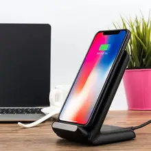 DCAE Qi Wireless Charger For iPhone X 8 Samsung Note 8 S8 Plus S7 S6 Edge Phone Fast Wireless Charging Docking Dock Station