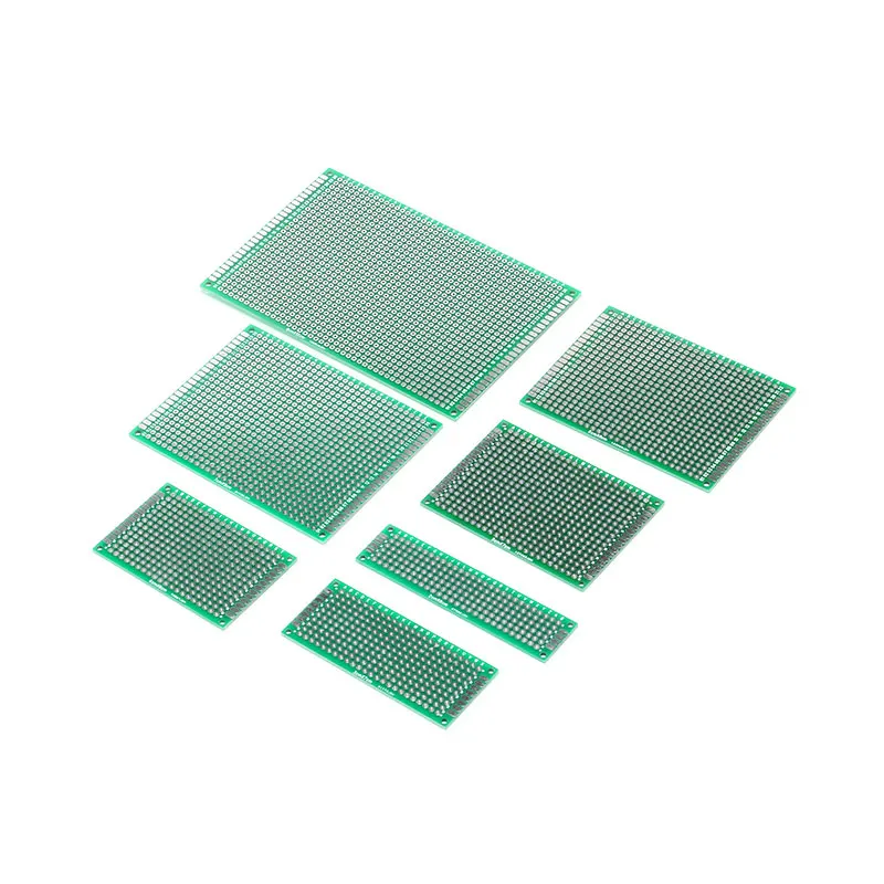 5 шт./компл. 5x7 7x9 8X12 см Двусторонняя Прототип pcb Универсальный макет печатной платы для Arduino 2,54 мм Стекло волокна