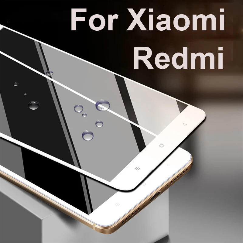 On the for xiaomi redmi note 4 glass xiomi ksiomi xiaomei mi a1 3 4x xiami 6 5 c s tempered screen protective protection glas 9h | Мобильные