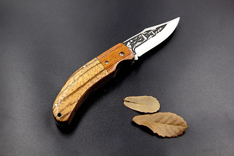 DuoClang Nachtwolf Тактический Складной нож 440c из нержавеющей стали для кемпинга Многофункциональные ножи инструменты