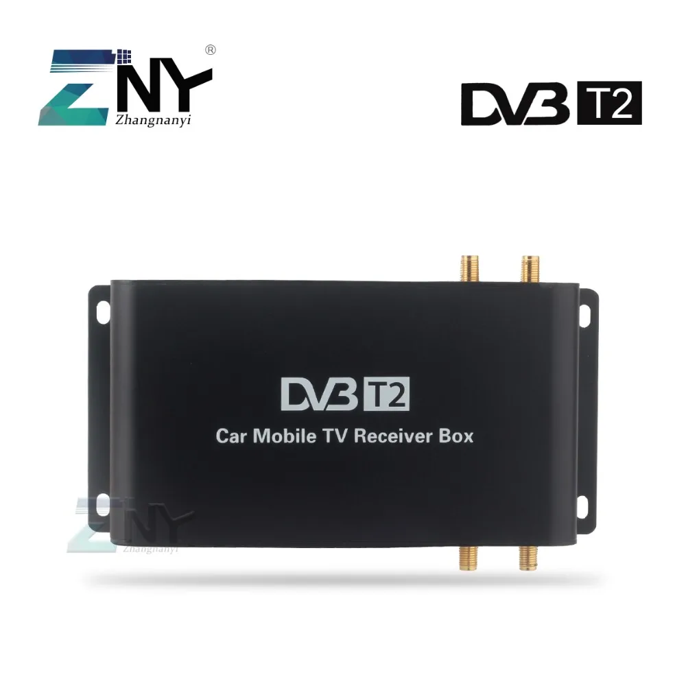 

H.265 Car DVB-T2 DVB-T Digital TV Box For England Germany Italy Support 200KM/H Speed Driving Digital Car TV Tuner HD 1080P