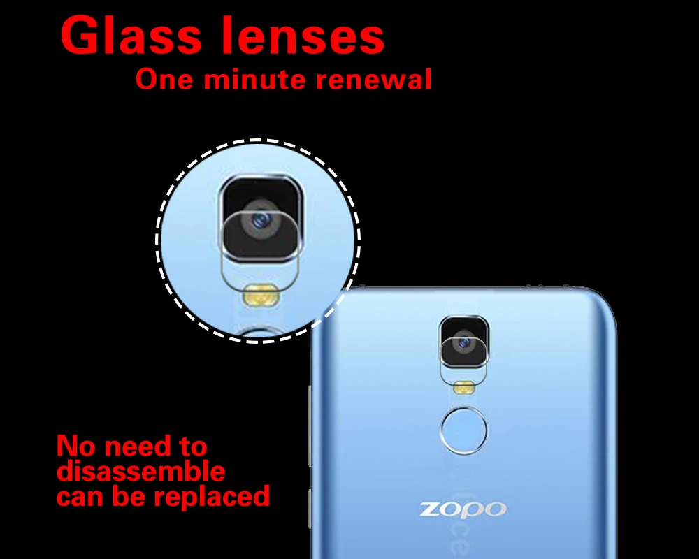 Camera Lens Tempered Glass Film For Zopo Flash X1 Cell