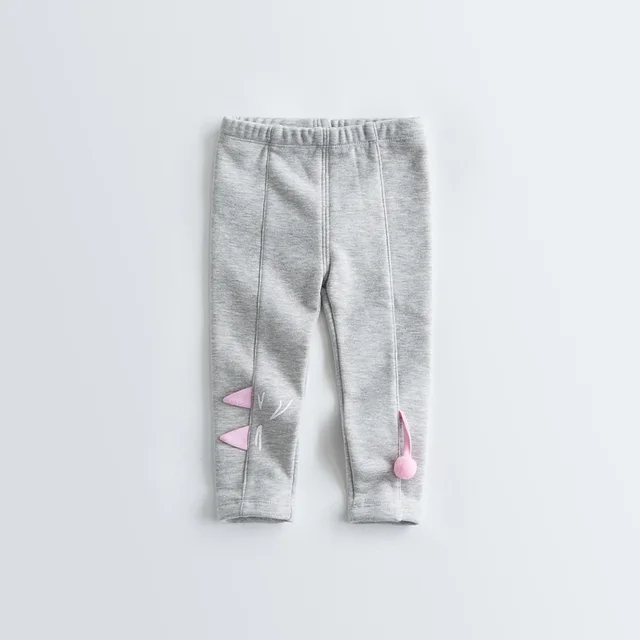 Simyke Girls Winter Leggings 2018 New Kids Fleece Lining Pants For Little Girl Children’s Warm Trousers Child Clothing W6307