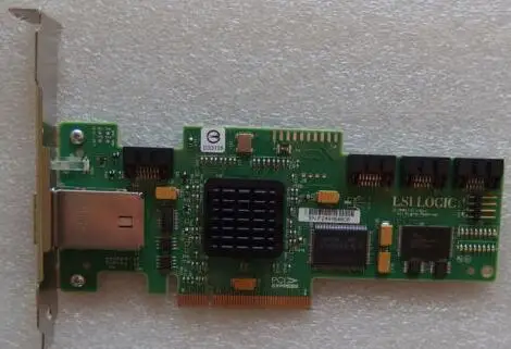 

RaidStorage Avago LSI SAS 3444E-R 8 port HBA JBOD SFF8088 SATA x4 MiniSAS 3Gb PCI-E X8 Controller Card