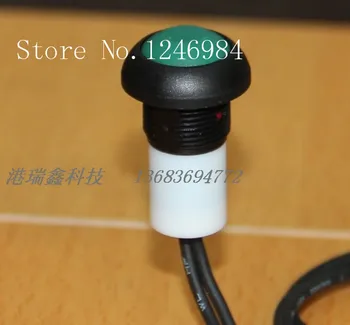 

[SA]PAS6 circle with a line of green waterproof without a lock button switch reset button normally open Taiwan Deli Wei M12--20p