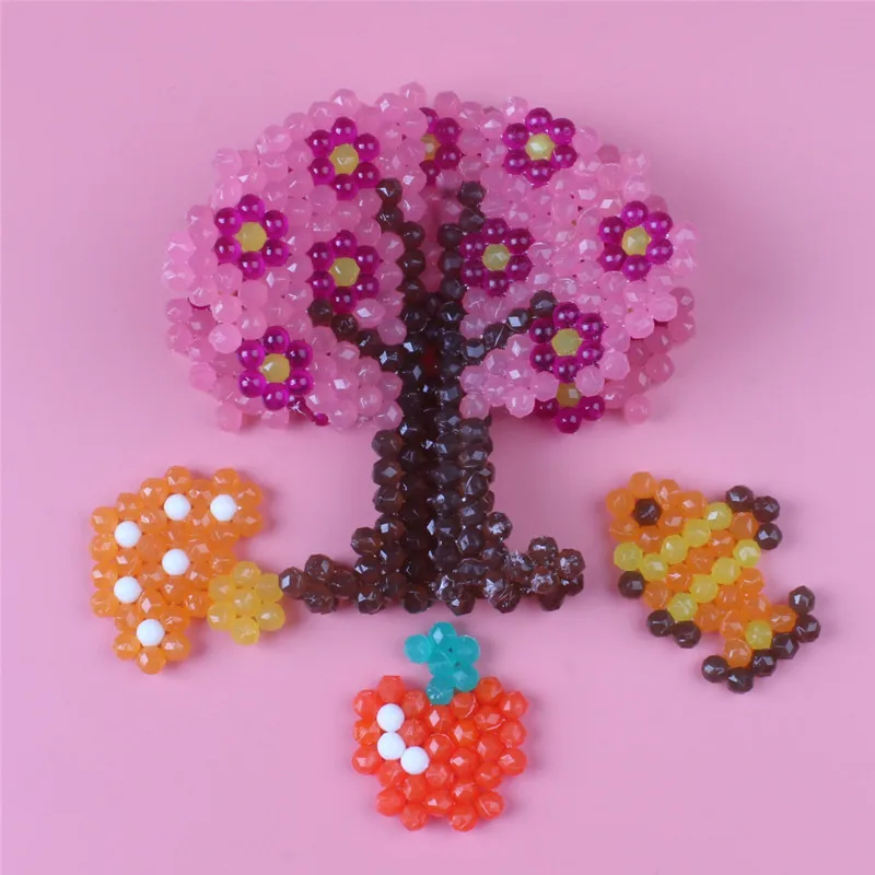Алмазные бусины для распыления воды 3D Puzzle игрушки Juguetes хрустальные бусины головоломка 1000 шт. обучающие игрушки для детей Speelgoed