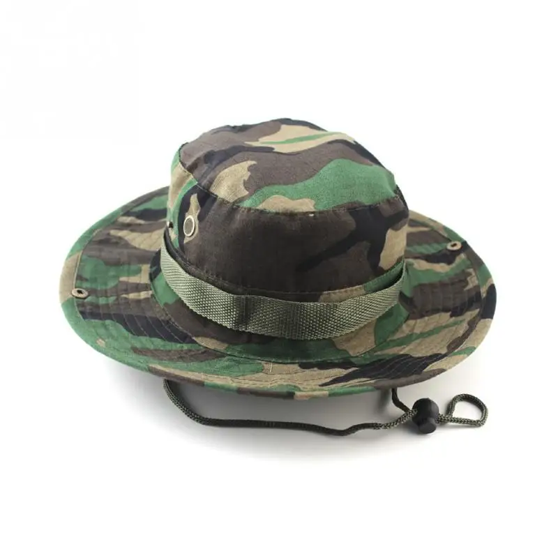 Тактические страйкбол Снайпер камуфляж Boonie шапки непальская Кепка военные шапки армейские мужские военные солнцезащитные Sombrero - Цвет: camouflage