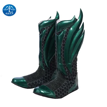 

MANLUYUNXIAO Justice League Arthur Curry Aquaman Cosplay Costume Halloween Anime Hunter Boots