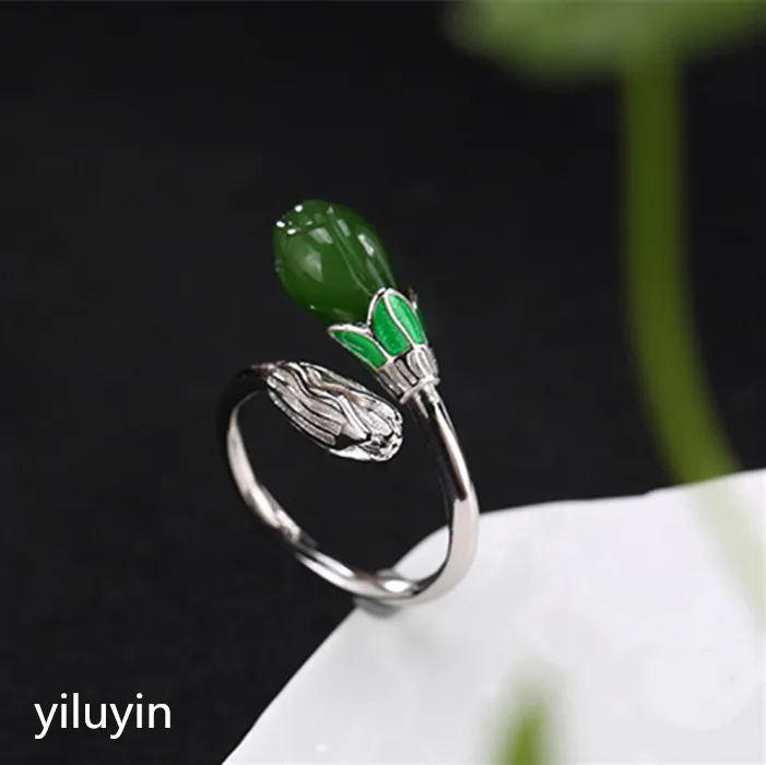 KJJEAXCMY boutique jewelryar Стерлинговое Серебро S925 пробы античное инкрустированное и Tian Biyu