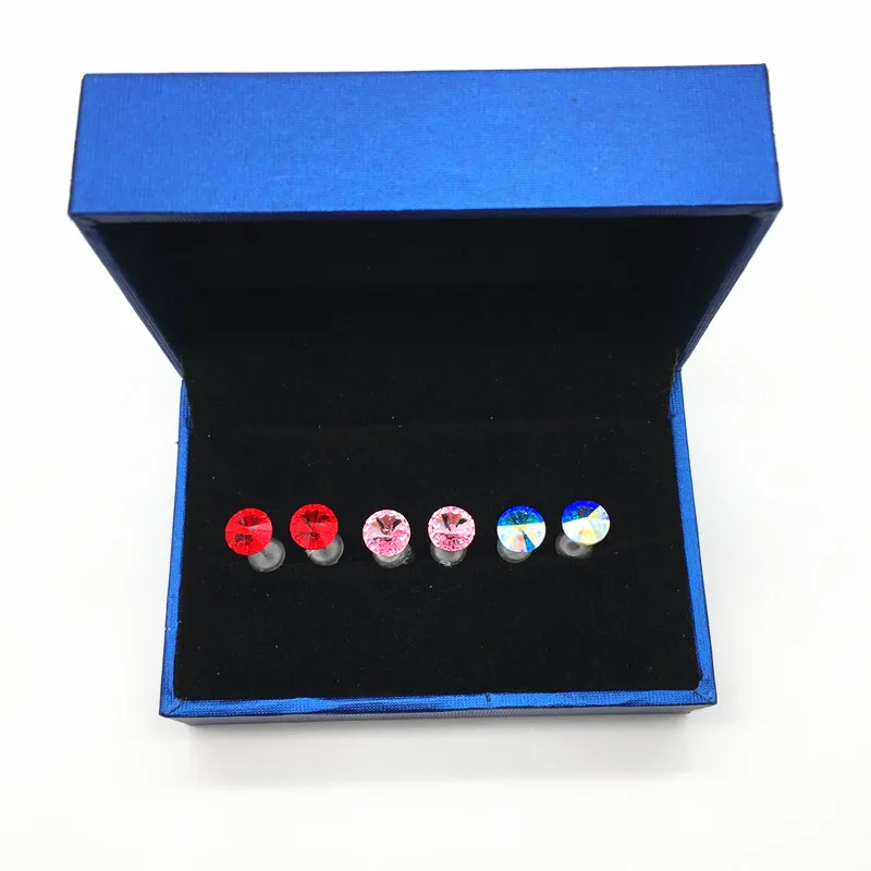Серьги гвоздики маленькие разных цветов 2018|small earrings set|earrings setset for women |