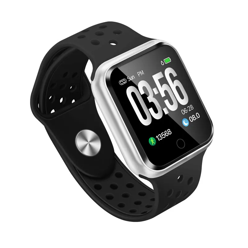 

New Color Screen Intelligent Male Watches Woman Men's Smart Watch Couple Sports Watch Waterproof Bluetooth Heart Rate Monitoring
