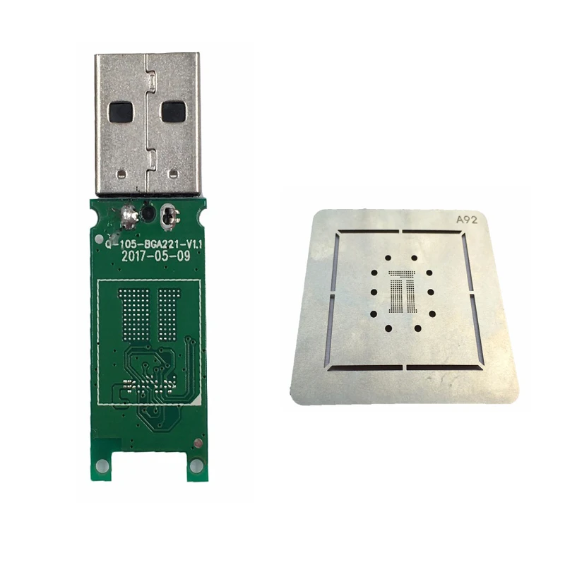 Новейший 2 шт./лот eMCP221 mw6688 основной контроллер usb 0 U диск PCB и трафарет для eMCP BGA 221