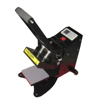 

220V Heat Press Machine Heat Transfer Machine Printed Label Logo Printing Machine Hot Marking Machine 120mm x 120mm