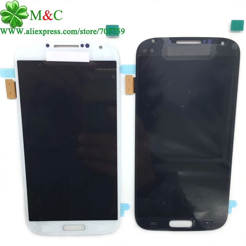 

New Tested S4 LCD Touch Panel For Samsung Galaxy S4 i9500 i9505 i337 LCD Display Touch Screen Digitizer Assembly Free Post