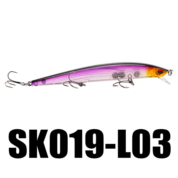SeaKnight SK019 жесткие рыболовные приманки гольян 1 шт. 12 г 115 мм глубина 0-3,0 м плавающая твердая приманка имитация рыбы - Цвет: 1PC L03