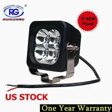 SLDX 2 шт. 4 »40 Вт Led Work Light Наводнение Луч 60 Градусов для Off Road Лодка Грузовик Джип ВНЕДОРОЖНИК ATV IP68 Квадрат Led
