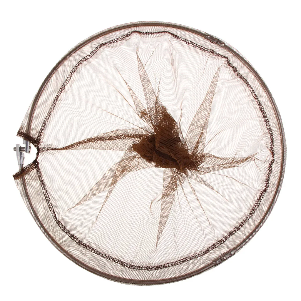 Perfeclan Fly Fishing Landing Net Head Nylon Mesh Hand Nets Catch Release Scoop Net Carp Bass Trout Catch Release Scoop Net