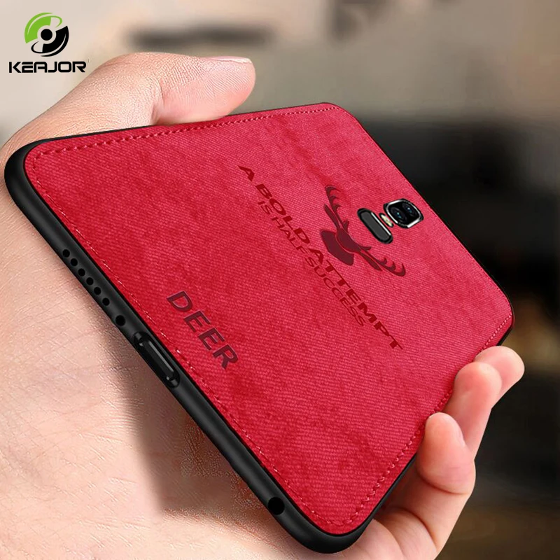 

Keajor Protective Case For Oneplus 6 6t Oneplus 7 Case Classic Fabric Soft Silicone Frame Back Cover For Oneplus7 Oneplus 5 6t