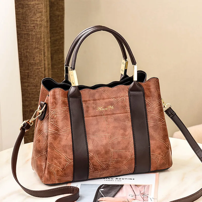 

women bag Fashion Casual Contain two packages Luxury handbag Designer Shoulder bags bags for women 2019 new bolsos