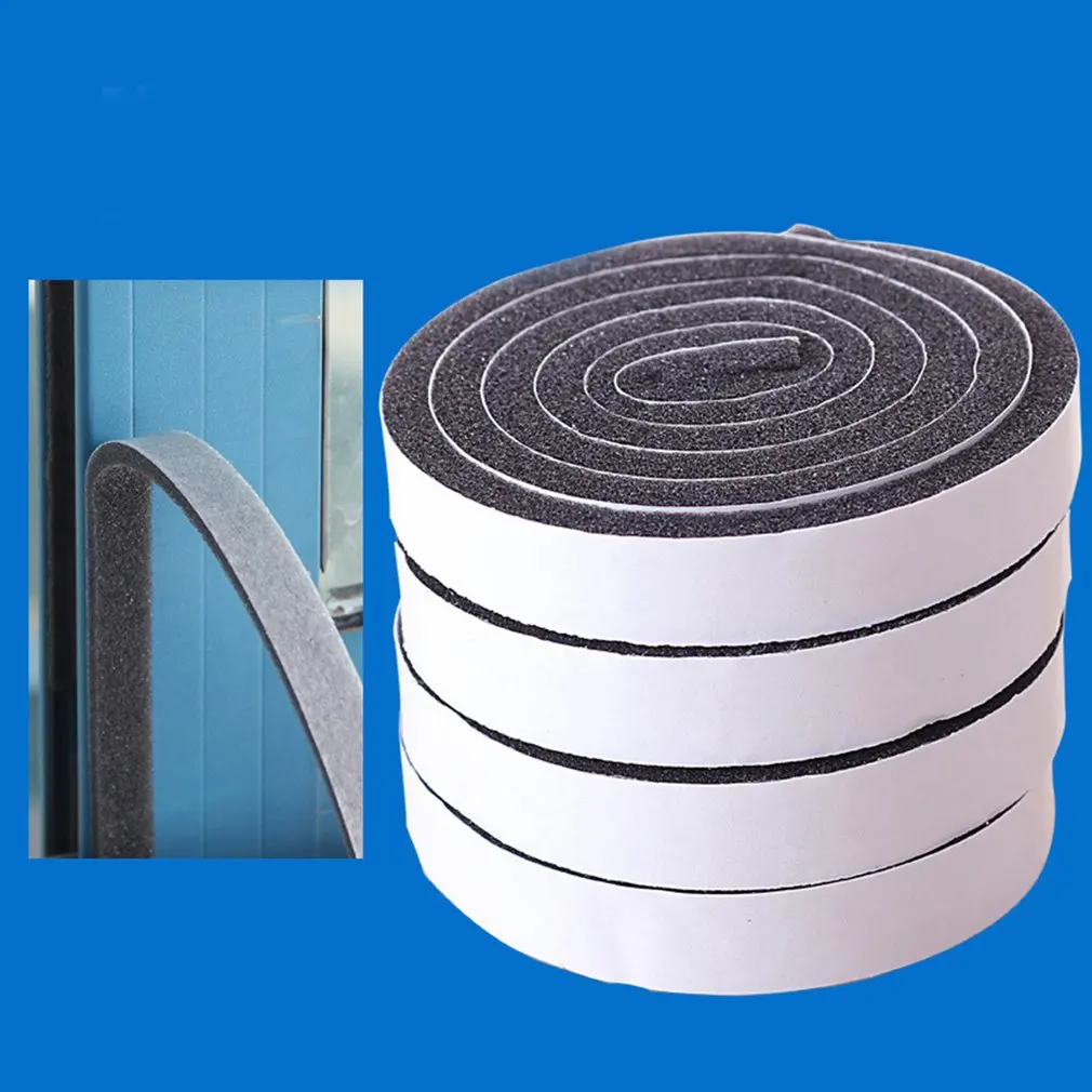 

Self Adhesive Doors and for Windows Foam Seal Strip Soundproofing Collision Avoidance Rubber Seal Collision