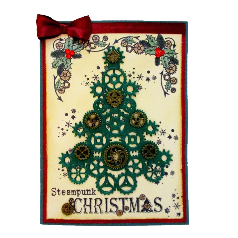 

Mechanical Tree Cutting dies Craft Die Metal Cut Die Paper Dies Cut for DIY Paper Card making Scrapbooking Decoration