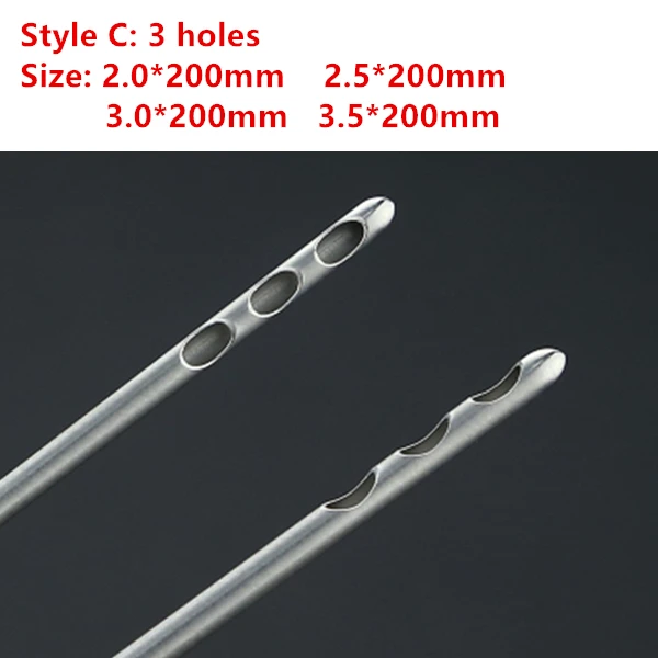 liposuction cannula fat transfer needle aspirator for beauty use, fat transplantation kit, fat harvesting cannula for stem cells transplantation