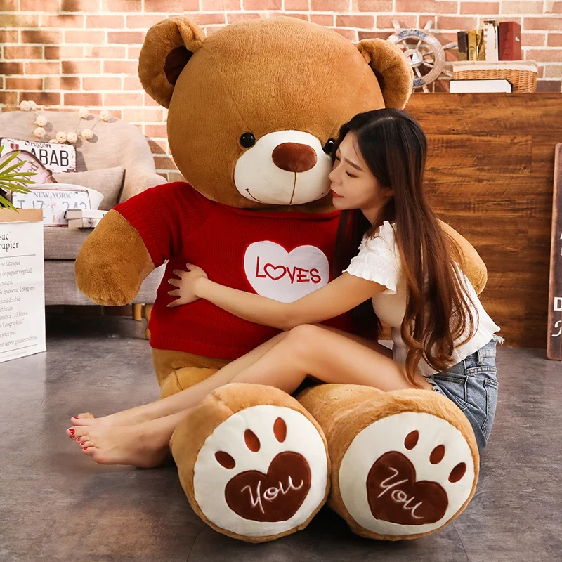 1 предмет детская одежда на рост 80 100 см kawaii кофта с медведем Плюшевые мягкие