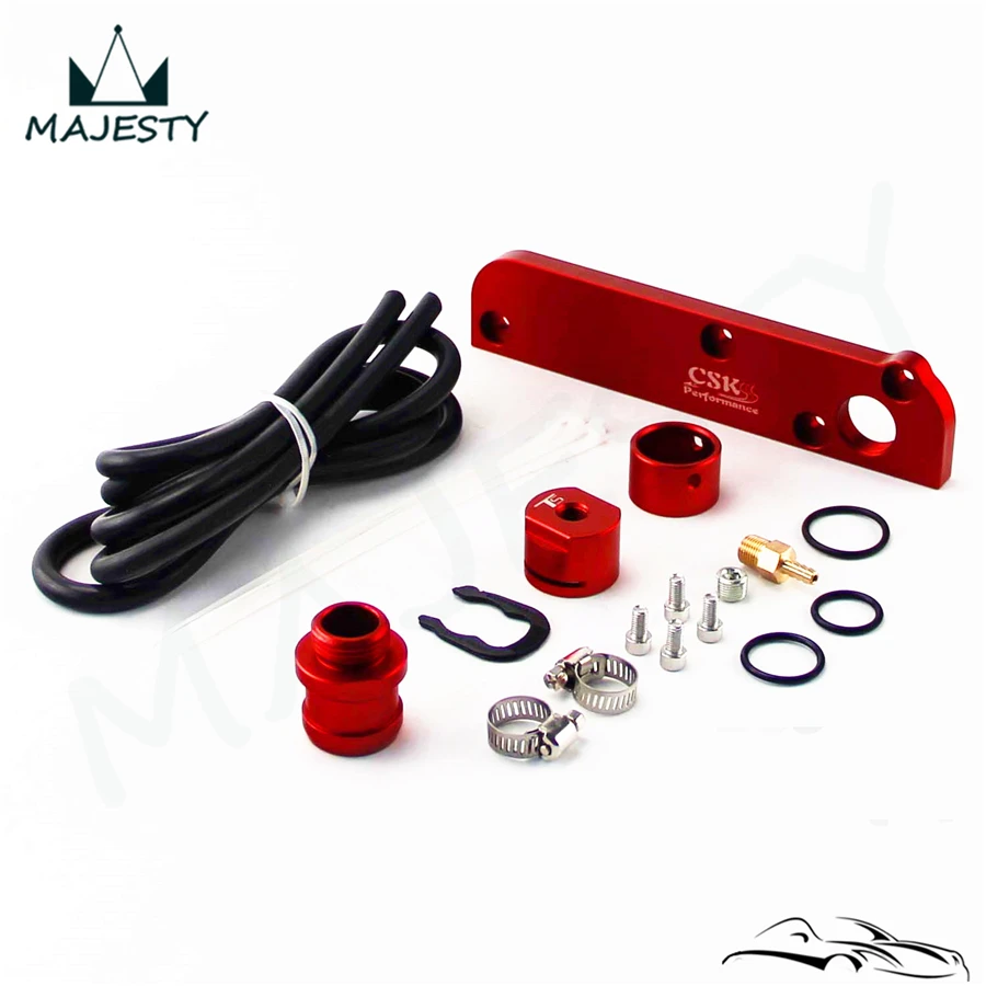 

Torque Solution Billet PCV Adapter w/ Boost Cap Kit Fits For VW / Audi 2.0T FSI Red / Blue / Black