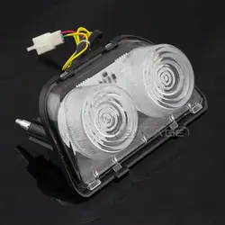 Для Honda CBR250 MC19 MC22 CBR400 NC23 NC29 мотоцикл интегрированный LED Фонарь Тормозные поворотов мигалка лампы ясно