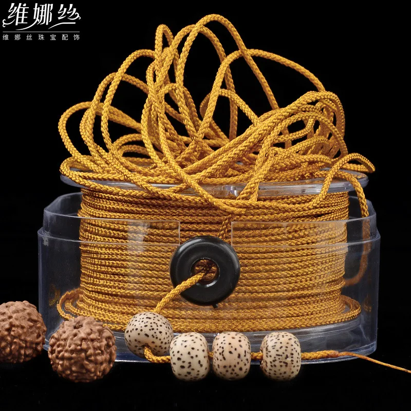 

3pcs/lot 1.0/1.2/1.5/1.8mm Dense Cords Knit Inelastic jewelry making supplies Good Quality DIY Necklace Bracelet Accessories