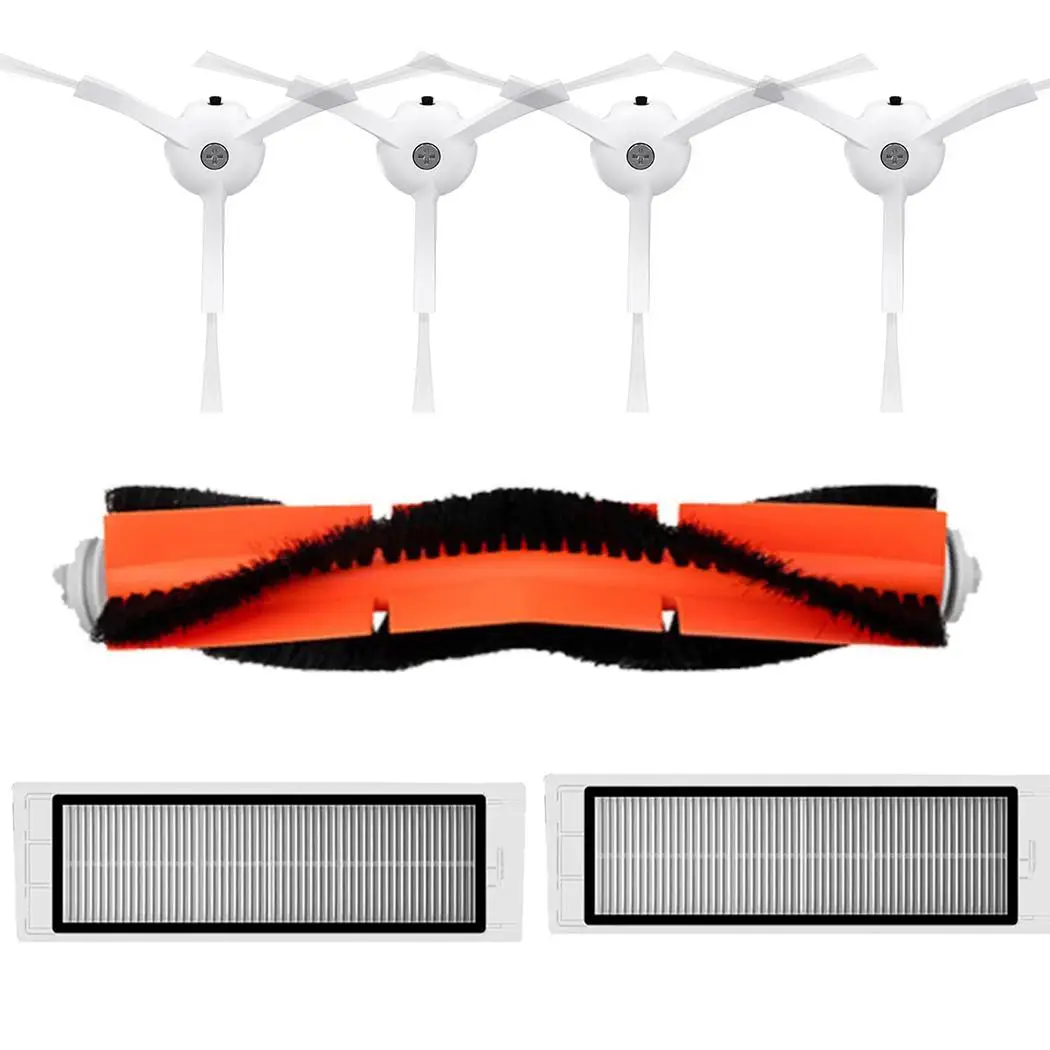 

Durable Main Brush Side Brushes Filters For Appliances Mijia Robot Vacuum Cleaner