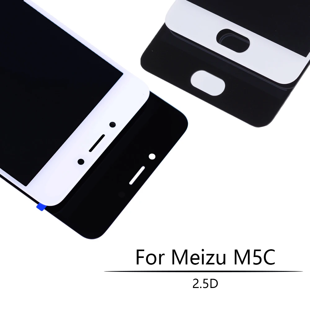 Сменный сенсорный ЖК экран для Meizu M5C 5 дюймов с рамкой MEIZU M710H|Экраны мобильных