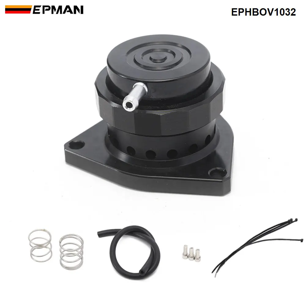 Epman высококачественный алюминиевый сплав цельный предохранительный клапан для Honda Civic и для Jade 1,5 T двигатель EPHBOV1032 - Цвет: Черный