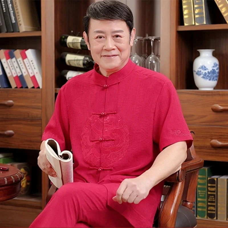 Shanghai tang men clothing tang suit oriental mens clothing traditional chinese suit asian brands TA295