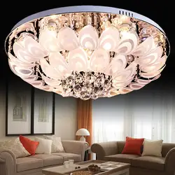 Павлин лампы для гостиной светодиодный подвесной светильник хрустальная лампа продажа от производителя Современная Гостиная SJ82
