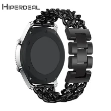 HIPERDEAL металлический браслет с цепочкой Смарт-часы ремешок для samsung gear S3 18Jan08 Прямая поставка F