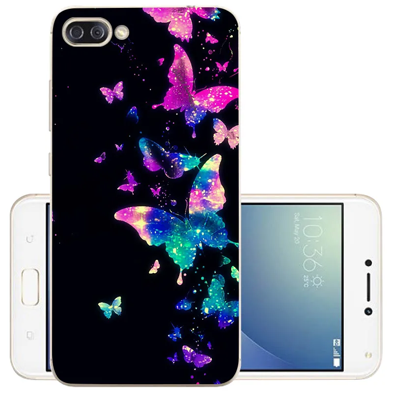 CaseRiver 5.5 بوصة TPU Asus Zenfone 4 ماكس ZC554KL حالة لينة سيليكون الهاتف الخلفي واقية قذيفة كوكه Asus Zenfone 4 ماكس حالة