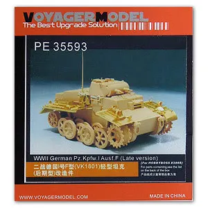 

KNL HOBBY Voyager Model PE35593 No. 1 легкий грузовик F пост-обновленные детали для травления металла