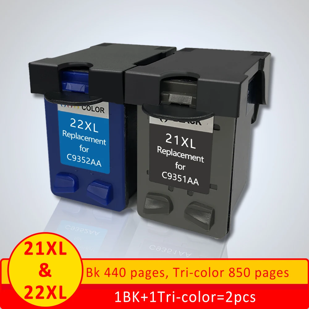 Сменный картридж Xiangyu для hp 21 22XL Deskjet 3915 3920 D1320 F2100 F2280 F4180 | Компьютеры и офис