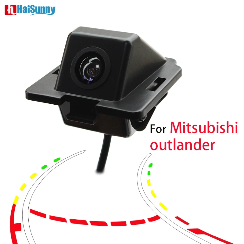 Резервная камера заднего вида HaiSunny для Mitsubishi Outlander 2007 2009 2015 с динамической линией