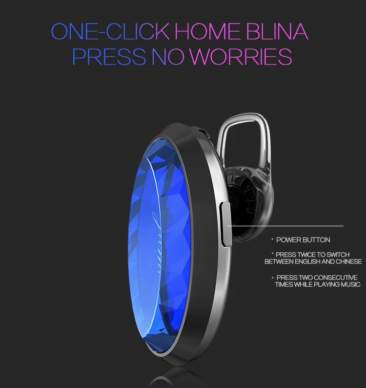 XLSTO NEW mini Bluetooth earphone gem for wome earphones stereo Business Bluetooth4.1 headset fashion Earplugs for iPhone xiaomi (5)