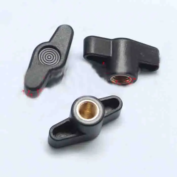 M5 M6 M8 Nut handle Butterfly One Font Plastic Head T type Handle Twist